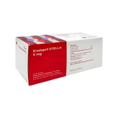 Thuốc Enalapril Stella 5mg điều trị tăng huyết áp, suy tim (hộp 10 vỉ x 10 viên)