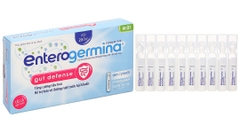 Hỗn dịch uống men vi sinh Enterogermina Gut Defense bổ sung lợi khuẩn, bảo vệ tiêu hóa (hộp 20 ống)