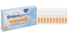 Hỗn dịch uống men vi sinh Enterogermina 4 tỷ/5ml điều trị rối loạn tiêu hóa (hộp 2 vỉ x 10 ống)