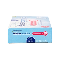 Hỗn dịch uống men vi sinh Enterogermina Gut Defense bổ sung lợi khuẩn, bảo vệ tiêu hóa (hộp 20 ống)