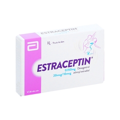 Thuốc tránh thai hằng ngày Estraceptin (hộp 1 vỉ x 28 viên)