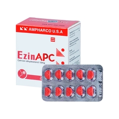 Thuốc EzinAPC điều trị viêm mũi dị ứng, mề đay (hộp 10 vỉ x 10 viên)