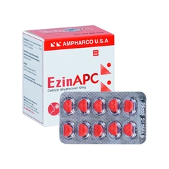 Thuốc EzinAPC điều trị viêm mũi dị ứng, mề đay (hộp 10 vỉ x 10 viên)