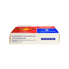 Viên nén Ezvasten 20/10mg trị tăng mỡ máu (hộp 4 vỉ x 7 viên)