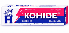 Kem Bôi Da Kohide điều trị nhiễm khuẩn da (hộp 1 tuýp x 15 gram)