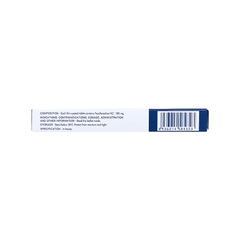 Thuốc Fegra 180mg điều trị viêm mũi dị ứng, mề đay (hộp 1 vỉ x 10 viên)