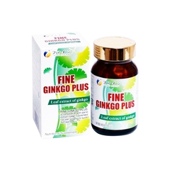 Viên uống Fine Ginko Plus hỗ trợ tăng cường chức năng não bộ (hộp 1 chai x 150 viên)
