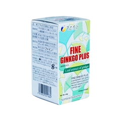 Viên uống Fine Ginko Plus hỗ trợ tăng cường chức năng não bộ (hộp 1 chai x  400  viên)