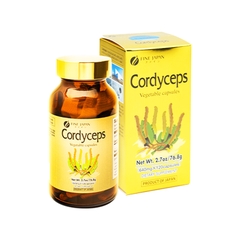 Viên Uống Đông Trùng Hạ Thảo Fine Japan Cordyceps (hộp 1 chai x 120 Viên)