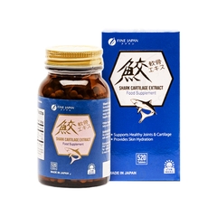 Viên Uống Bổ Xương Khớp Fine Japan Shark Cartilage (hộp 1 chai x 520 viên)