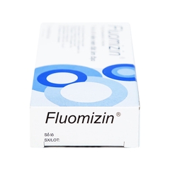 Viên đặt âm đạo Fluomizin điều trị nhiễm nấm, nhiễm khuẩn âm đạo (hộp 1 vỉ x 6 viên)