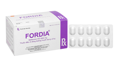 Thuốc Fordia 850mg điều trị đái tháo đường tuýp 2 (hộp 10 vỉ x 10 viên)
