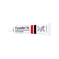 Kem Fucidin H điều trị viêm da (hộp 1 tuýp x 15g)