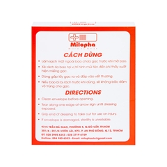 Gạc tiệt trùng Vaseline Petrolatum Gauz cấp ẩm cho vết thương (hộp 10 miếng)