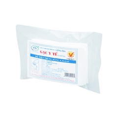 Gạc y tế tiệt trùng 3 Con Nai 5cm x 6cm x 8 lớp (gói 10 miếng)