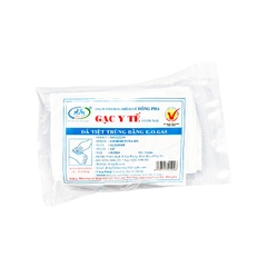 Gạc y tế tiệt trùng 3 Con Nai 8cm x 9cm x 8 lớp (gói 10 miếng)
