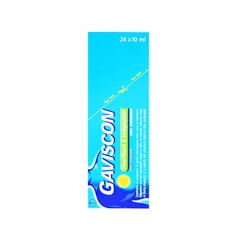 Hỗn dịch Gaviscon điều trị trào ngược dạ dày, thực quản (hộp 24 gói x 10ml)