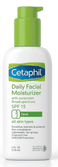 Kem chống nắng Cetaphil Daily Facial Moisturizer SPF15 dành cho mọi loại da (chai x 118ml)