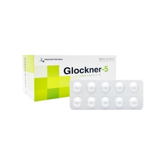 Viên nén Glockner-5 điều trị triệu chứng cường giáp (hộp 10 vỉ x 10 viên)