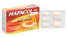 Thuốc Hapacol Đau Nhức giảm đau, kháng viêm (hộp 10 vỉ x 5 viên)