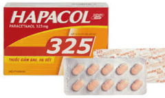 Thuốc Hapacol 325 giảm đau, hạ sốt (chai 100 viên)