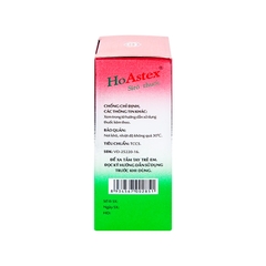 Siro HoAstex trị ho, giảm ho trong viêm họng, viêm phế quản (hộp 1 chai x 90ml)