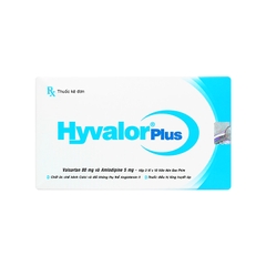 Thuốc Hyvalor Plus 80mg/10mg điều trị cao huyết áp (hộp 3 vỉ x 10 viên)