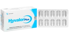 Thuốc Hyvalor Plus 80mg/10mg điều trị cao huyết áp (hộp 3 vỉ x 10 viên)