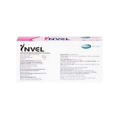 Viên đặt âm đạo Invel điều trị viêm âm đạo (hộp 2 vỉ x 7 viên)
