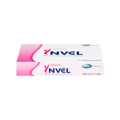 Viên đặt âm đạo Invel điều trị viêm âm đạo (hộp 2 vỉ x 7 viên)