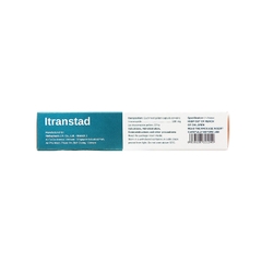 Thuốc Itranstad 100mg điều trị nhiễm nấm (hộp 1 vỉ x 6 viên)