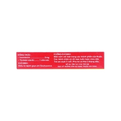 Thuốc Ivermectin 3 Dược 3/2 điều trị nhiễm giun (hộp 1 vỉ x 4 viên)