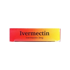Thuốc Ivermectin 3 Dược 3/2 điều trị nhiễm giun (hộp 1 vỉ x 4 viên)