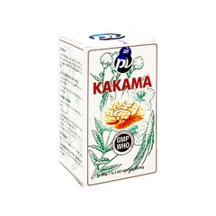 Viên nén Kakama điều trị thiểu năng tuần hoàn não, ứ huyết, đau đầu (hộp 1 lọ x 60 viên)