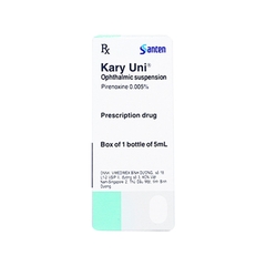 Thuốc nhỏ mắt Kary Uni điều trị đục thủy tinh thể (hộp 1 chai x 5ml)