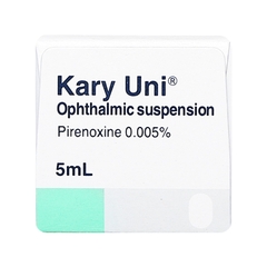 Thuốc nhỏ mắt Kary Uni điều trị đục thủy tinh thể (hộp 1 chai x 5ml)
