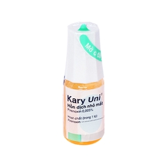 Thuốc nhỏ mắt Kary Uni điều trị đục thủy tinh thể (hộp 1 chai x 5ml)
