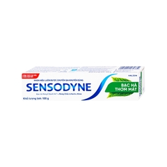 Kem đánh răng Sensodyne Fresh Mint hương bạc hà the mát (hộp 1 tuýp x 100g)