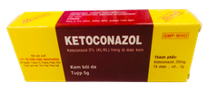 Kem bôi da Ketoconazol 2% Medipharco điều trị nấm ngoài da và niêm mạc (hộp 1 tuýp x 5g)