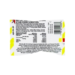 Kẹo Cay Con Tàu Vị Cam Chanh Fisherman's Friend (gói 25g)