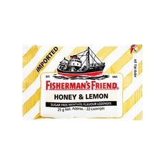 Kẹo Cay Con Tàu Vị Chanh Mật Ong Fisherman's Friend (gói 25g)