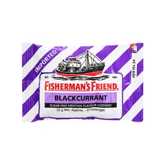 Kẹo Cay Con Tàu Vị Lý Chúa Đen Fisherman's Friend (gói 25g)