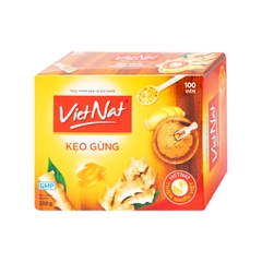 Kẹo Ngậm Ho Vị Gừng Vietnat (hộp 100 viên)