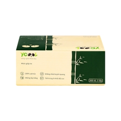 Giấy ăn lụa Ycool khăn giấy rút đa năng (gói 300 tờ 4 lớp)