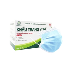 Khẩu trang màu xanh Fremed (hộp 50 cái)
