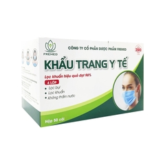 Khẩu trang màu xanh Fremed (hộp 50 cái)