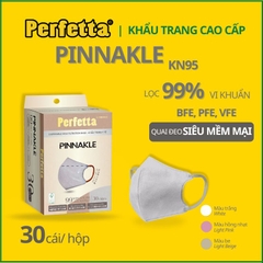 Khẩu trang Perfetta Pinnakle 3 lớp màu xám (hộp 30 cái)
