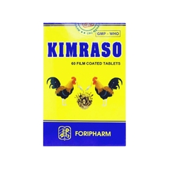 Viên nén Kimraso điều trị sỏi thận, sỏi mật, viêm bể thận (hộp 1 chai x 60 viên)