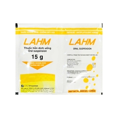 Hỗn dịch uống Lahm kháng acid, chống đầy hơi (hộp 20 gói x 15g)