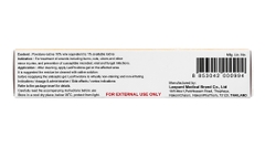 Gel LeoPovidone 2g diệt khuẩn, sát trùng ngoài da (hộp 1 x tuýp 20g)